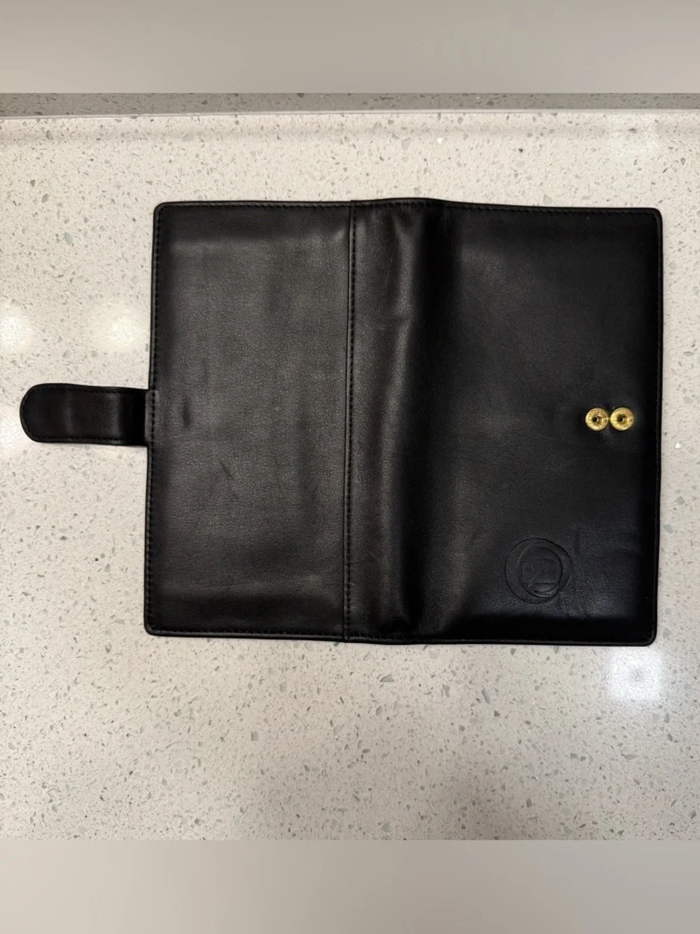 Men’s Black Genuine Leather Bi-fold Wallet
